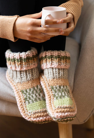 Northern Isles Knit Booties