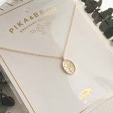 Demeter Floral Charm Necklace