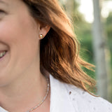 8mm Gold Filled Ball Stud Earrings