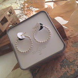 Nala Beaded Hoop Earring