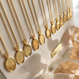 'Le Clos Normand' Birth/Wildflower Pendant