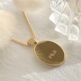 'Le Clos Normand' Birth/Wildflower Pendant