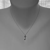 Portunus Key Charm Necklace