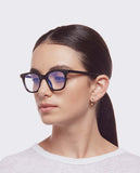 The Snatcher In Black Tie Blue Light Glasses