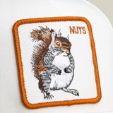 Suede Squirrel Hat
