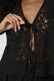Nomi Bow Lace Blouse