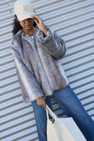 Solana Faux Fur Coat