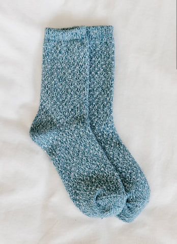 Brushed Marled Sock