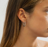 Pretty Please Oval Hoops