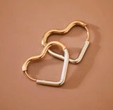 He Loves Me Not Heart Hoops