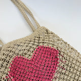 Love Jute Beach Tote