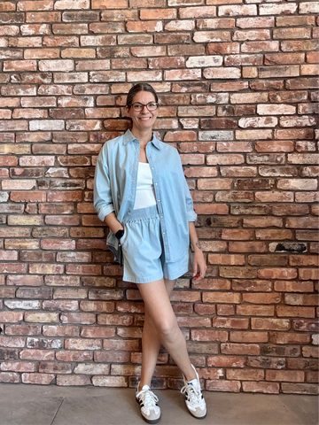 Chambray Button Up