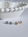 Heart Of Stone Studs