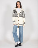 Fair Isle Knit Cardigan