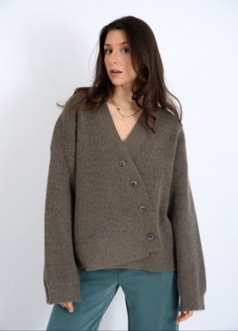 Eglantine Asymmetrical Cardigan