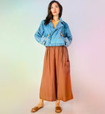 Speak Truth Denim Trench