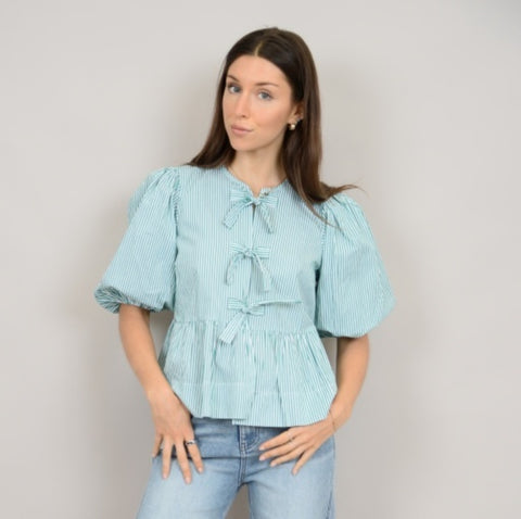 Tally Peplum Blouse
