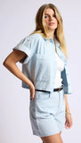 Good Morning Denim Over Shirt
