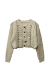 Counter-Knit Cardigan