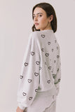 Tossed Hearts Pullover