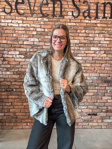 Solana Faux Fur Coat