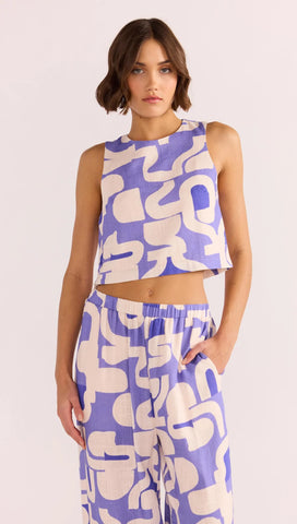 Iris Crop Tank