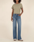 Jean Ablaze Wide Leg Jean