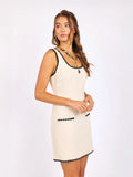 Compass Embroidered Dress