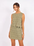Succulent Sweater Tank
