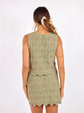 Succulent Sweater Tank