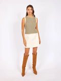 Mona Stripe Sweater Tank