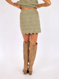 Succulent Sweater Skirt