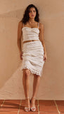 Sophia Lace Midi SKirt