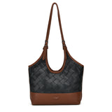 Maggie Woven Shoulder Bag