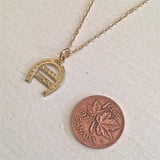 Ringo Horseshoe Charm Necklace