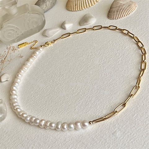Champs-Elysees Paperclip Chain Necklace