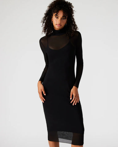 Vivienne Mesh Midi Dress