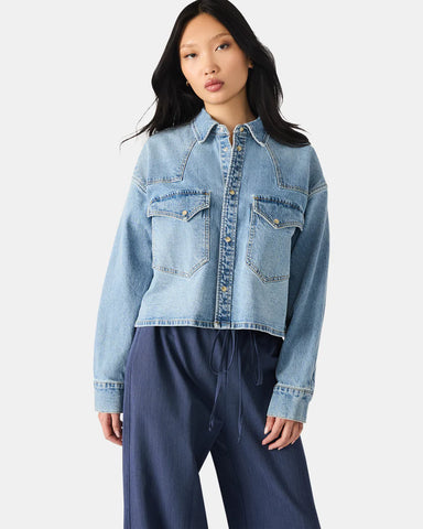 Rafi Denim Button Up