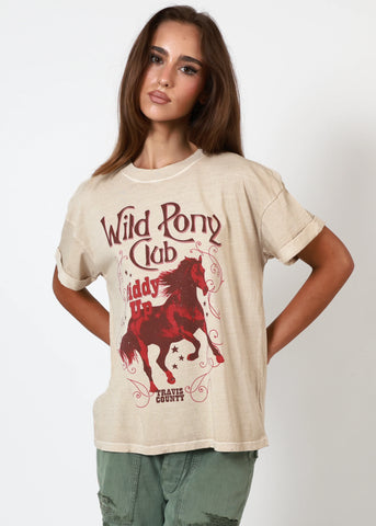 Wild Pony Club Boyfriend Tee