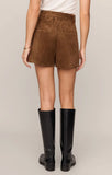 Ivory Suede Short