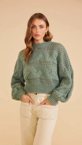 Kaine Cable Sweater