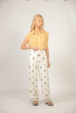 Empire Linen Pants