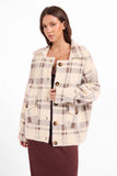 Lola Plaid Coat