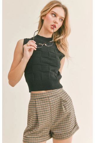 Suddenly I See Turtleneck Vest