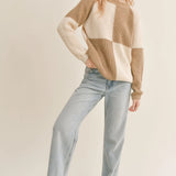 Joni Colour Block Sweater
