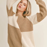 Joni Colour Block Sweater