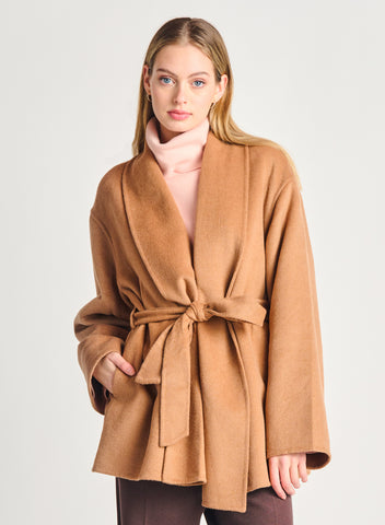 New York Minute Wrap Coat