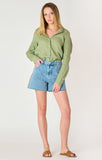 Flower Child Jean Shorts