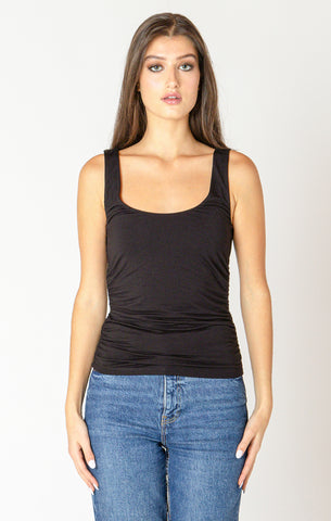 Keep It Smooth Ruched Tank