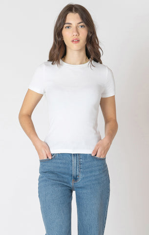 So Basic Ribbed Tee